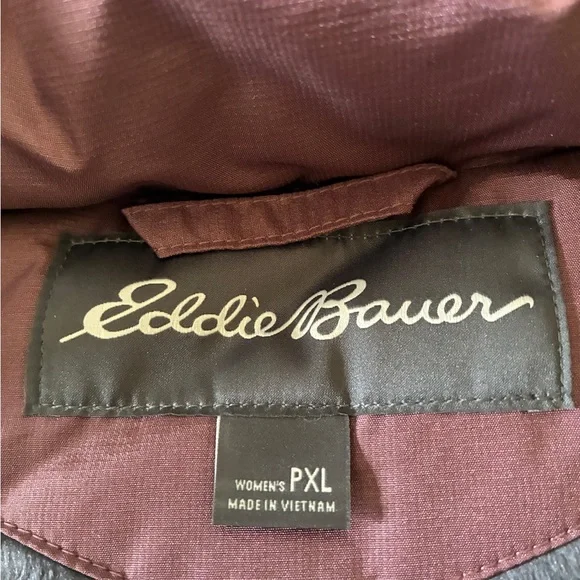 NWT Eddie Bauer Quilted Puffer Coat in Mauve - Size PXL- Needs to be patched - Picture 8 of 8